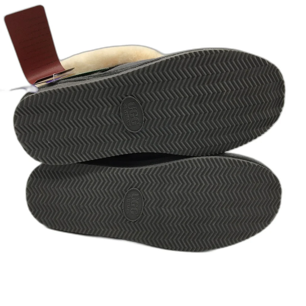 UGG 1978AUS Grey Australian Sheepskin Slipper Ladies SIze US 11 EU 42 NEW - Image 6