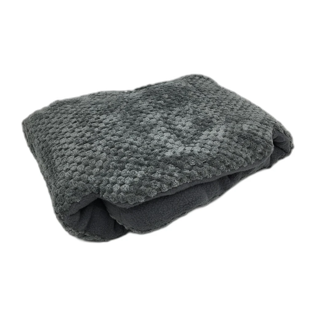Uncn Microwavable Neck Grey Fleece Natural Filling Wrap in Grey NEW