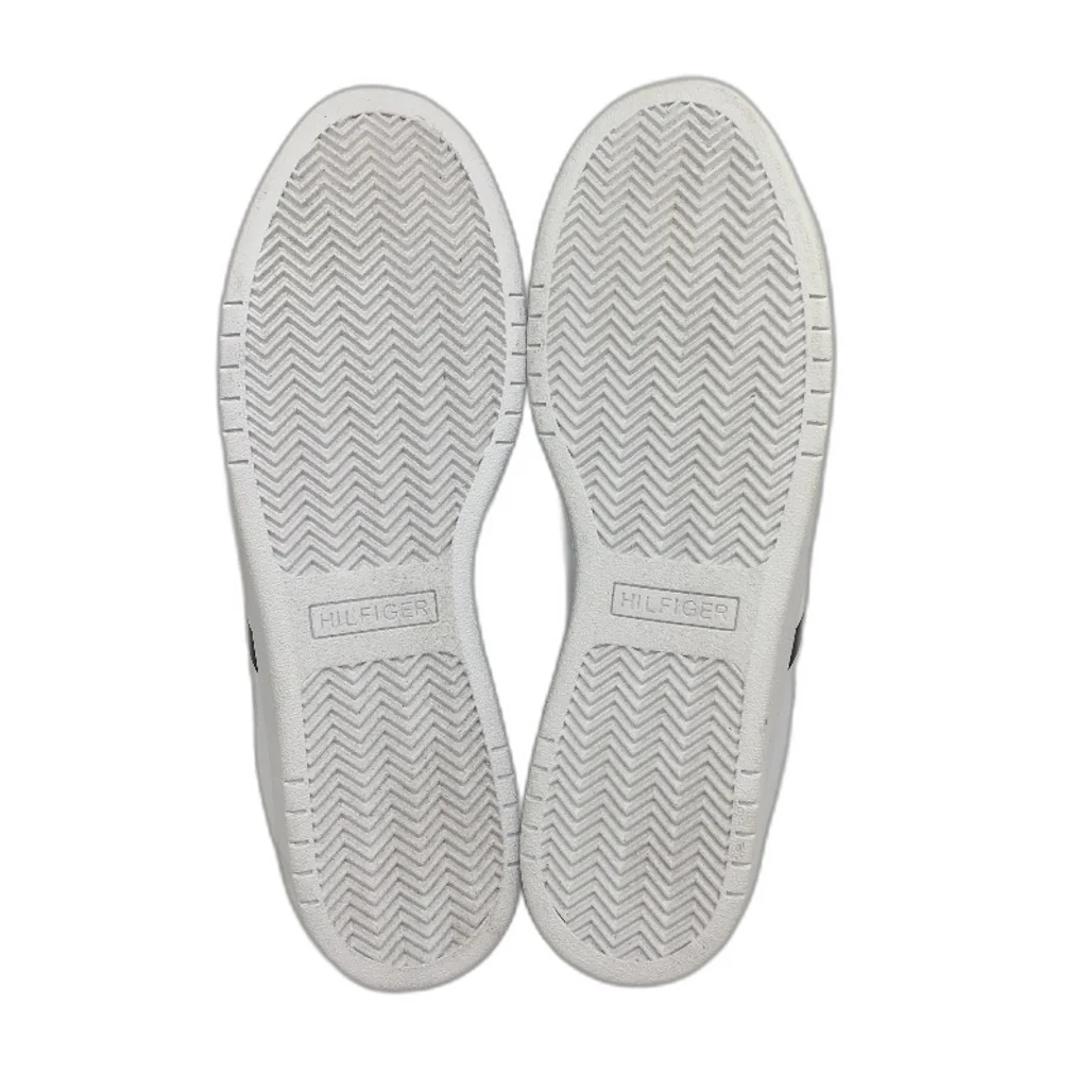 Tommy Hilfiger White TM Lectern Sneaker Lace Up Trainers Mens US 12 EU 45.5 NEW - Image 4