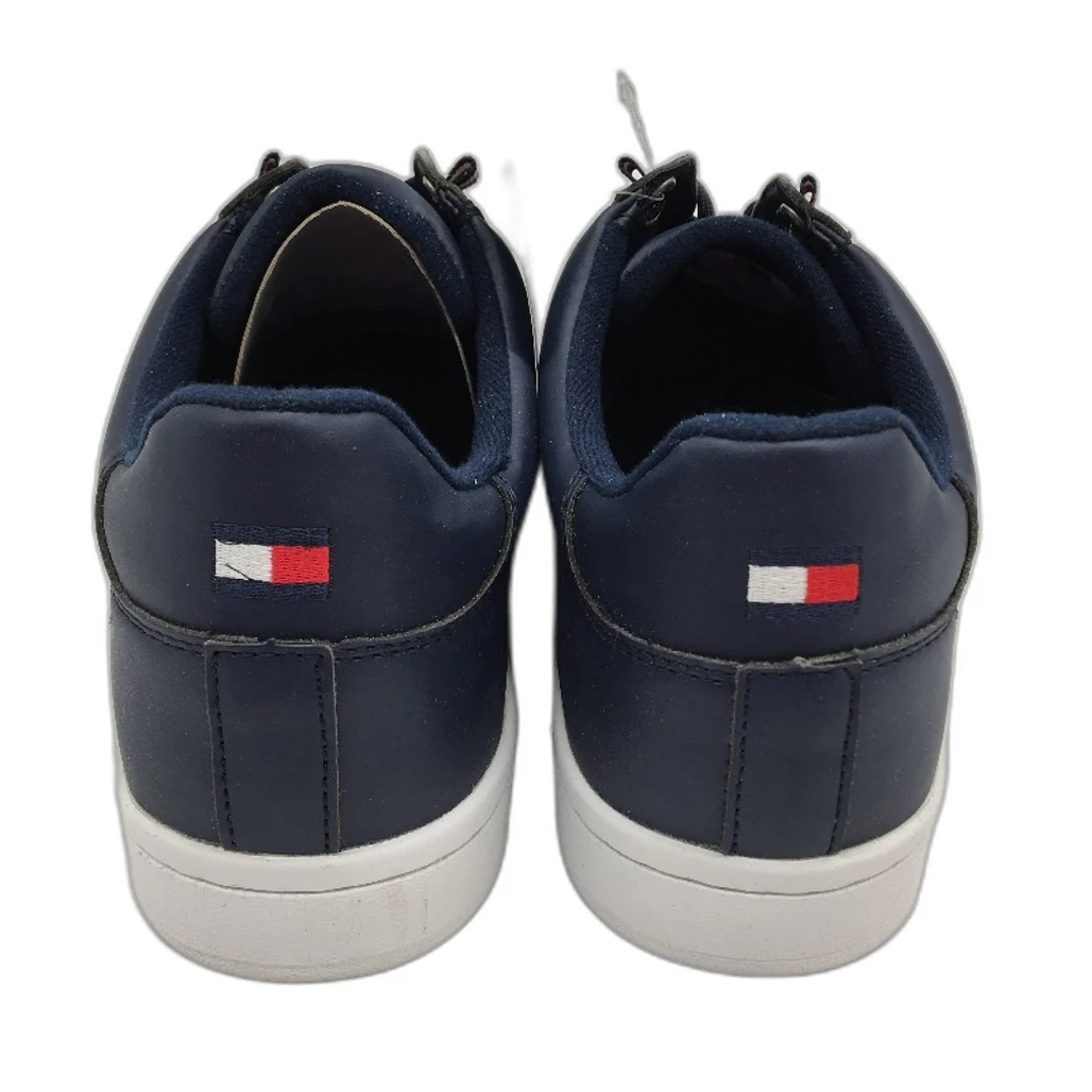 Tommy Hilfiger Navy TM Lectern Sneaker Lace Up Trainers Mens US 12 EU 45.5 NEW - Image 3