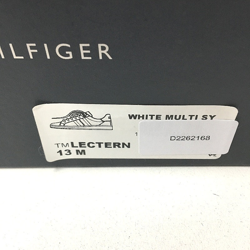 Tommy Hilfiger White TM Lectern Sneaker Lace Up Trainers Mens US 13 EU 47 NEW - Image 7