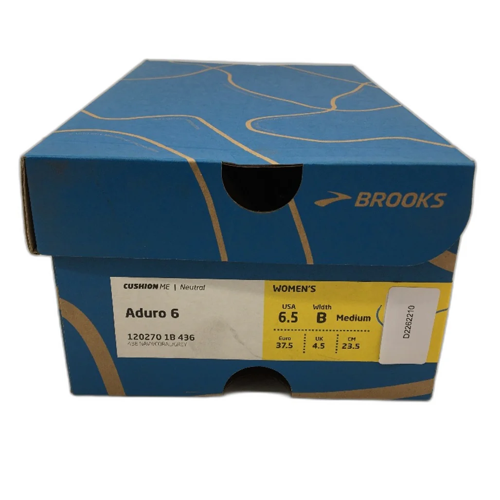 Brooks Aduro 6 Navy Blue Lightweight Running Sneakers Ladies US 6.5B EU 37.5 NEW - Image 7