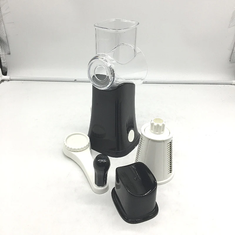 Rotary Cheese Grater Vegetable Shredder Chopper Tumbling Box w/ Suction Base NEW - Image 3