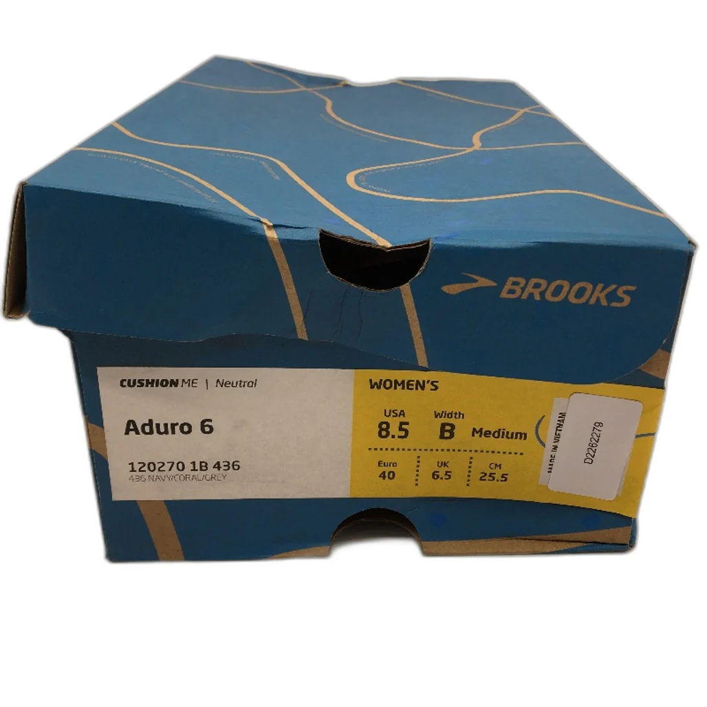 Brooks Aduro 6 Navy Blue Lightweight Running Sneakers Ladies US 8.5B EU 40 NEW - Image 7