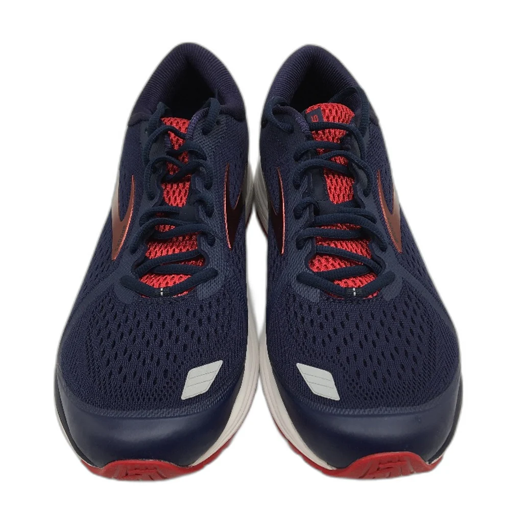 Brooks Aduro 6 Navy Blue & Cherry Running Sneaker Shoes Mens US 13D EU47.5 NEW - Image 2