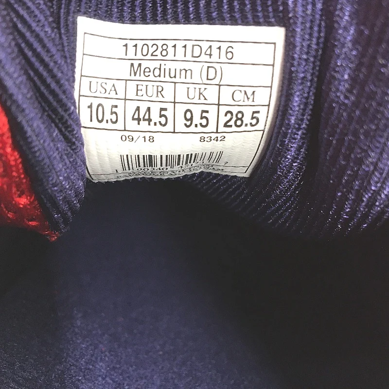Brooks Aduro 6 Navy Blue & Cherry Running Sneaker Shoes Mens US 10.5D EU44.5 NEW - Image 6
