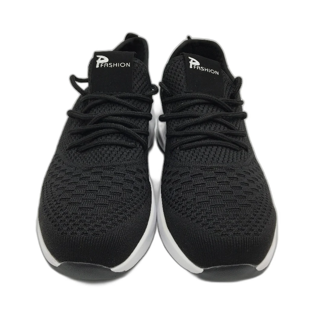 PFashion Safety Steel Toe Black Light Work Trainers Mens Size EU 41 AU 7 NEW - Image 2