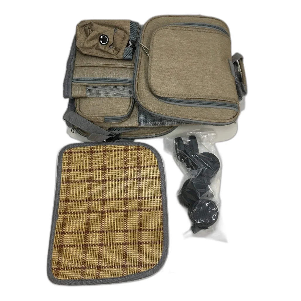 J&C Rolling Pet Carrier Travel Carry Backpack Telescopic Handle NEW - Image 4