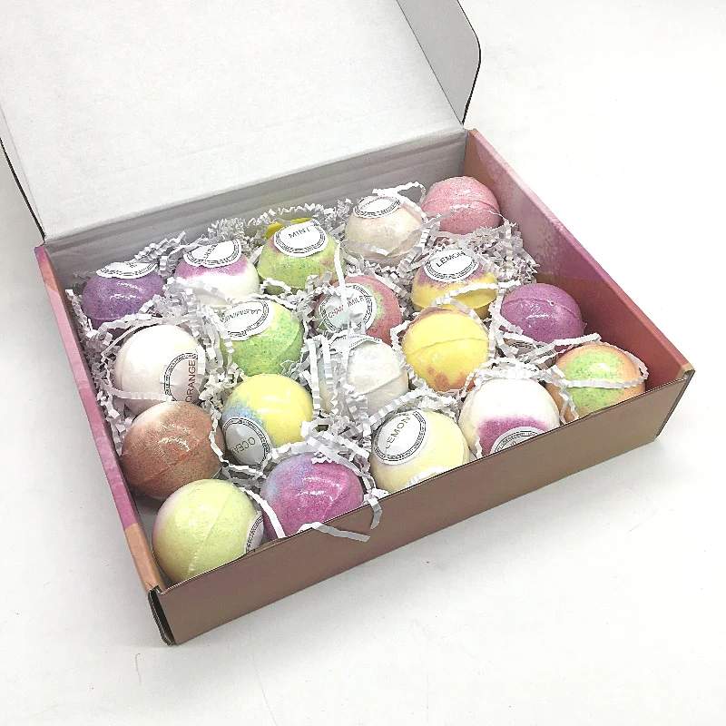Fafamara Set of 19 Bath Bombs Handcrafted Essential Oils Stress Relief NEW - Image 3