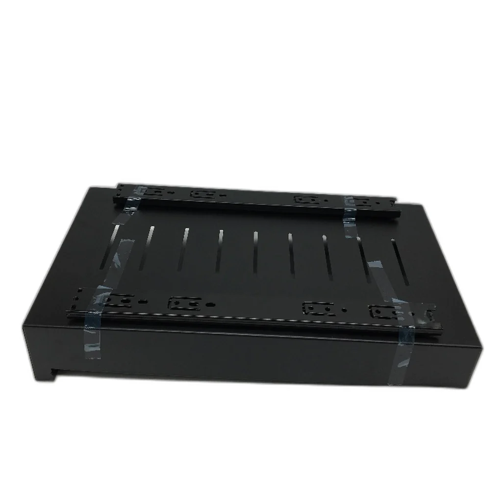 Pull Out Drawer Slide Out Shelf Cabinet Pantry Organiser Black NEW - Image 3