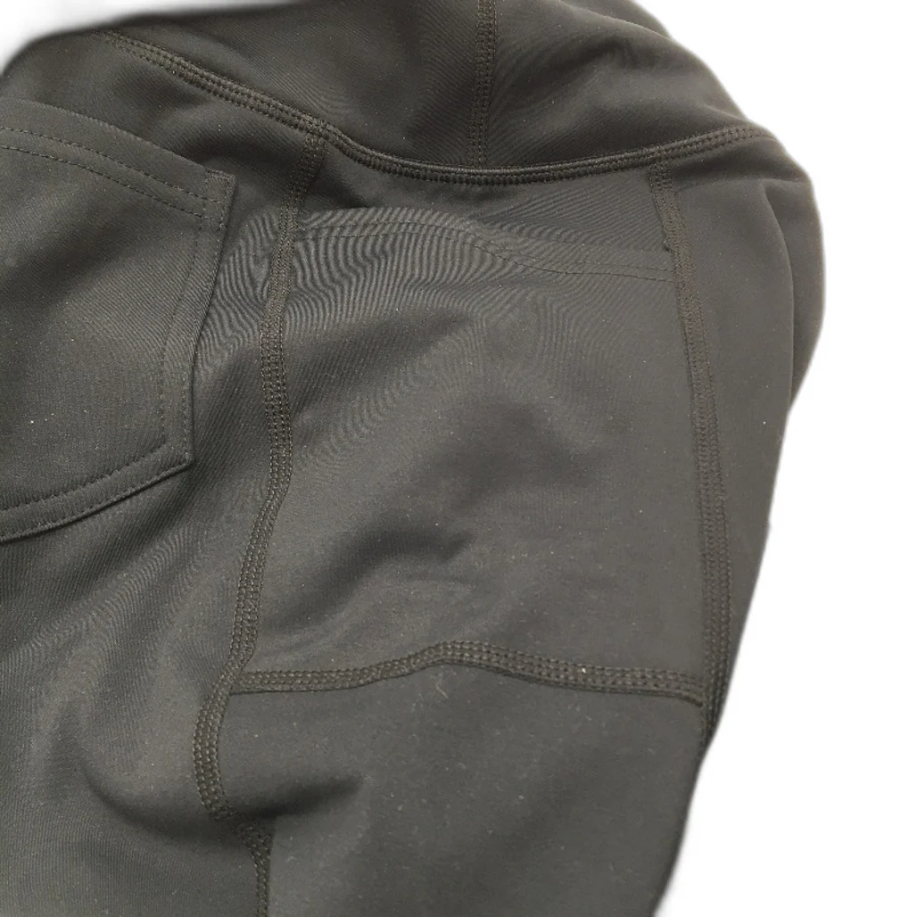 Willit Fleece Lined Thermal Black Training Leggings Ladies Size XS NEW - Image 4