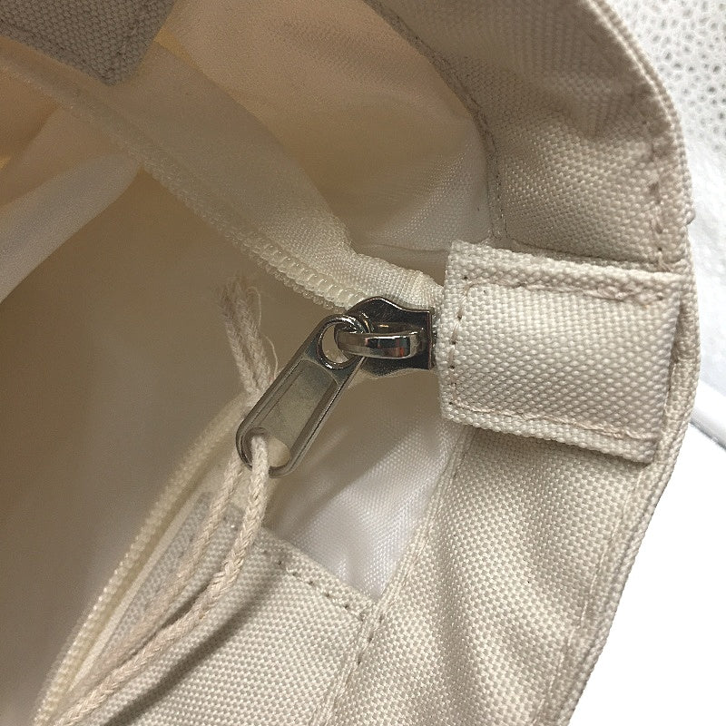 Everday Oversized Zip Up Cream Tote With Internal Seperator & Front Pocket NEW - Image 4