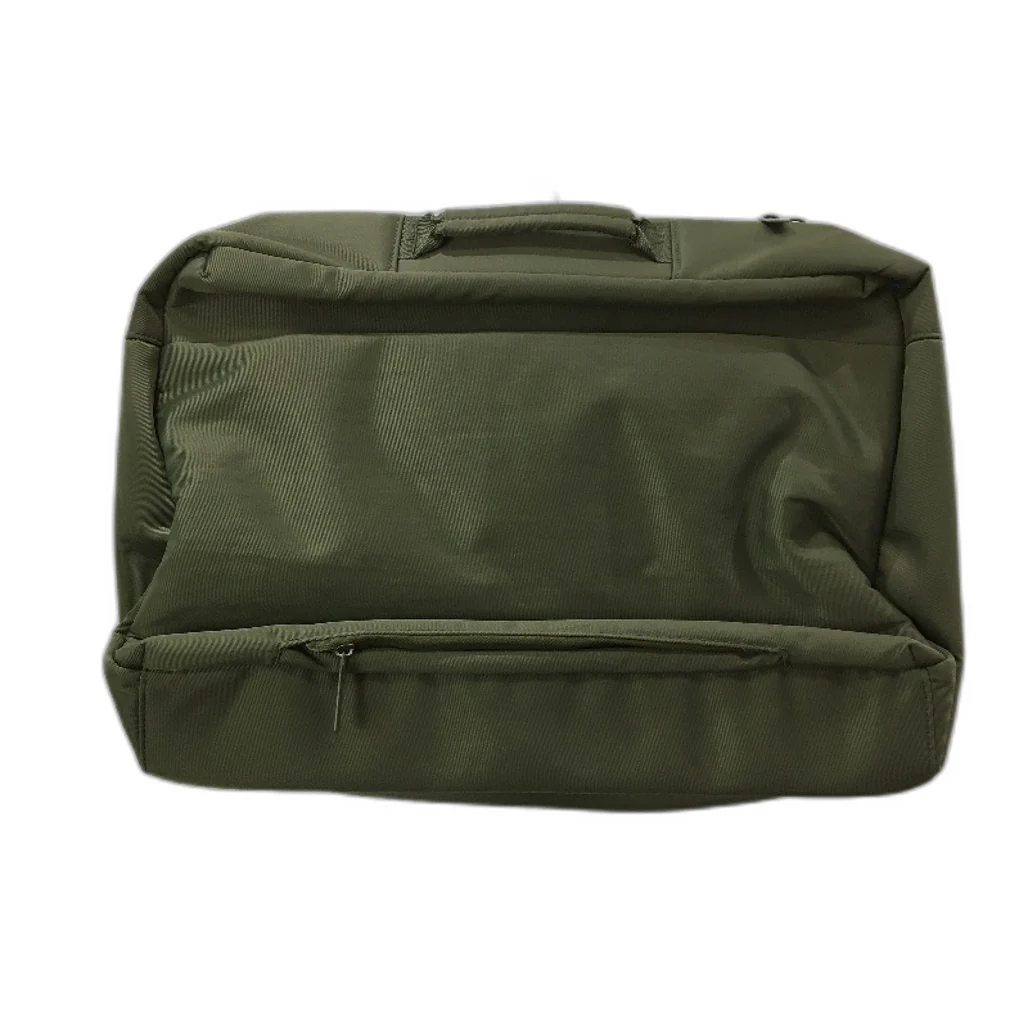 Olive Green Multi Zip Softshell Work Travel Laptop & Luggage Bag NEW - Image 2