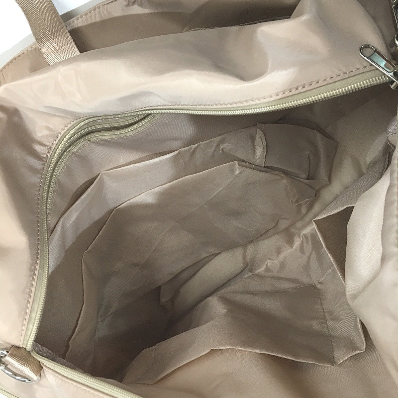 Easy Store Golden Silky Duffle Style Large Travel Bag With Shoulder Strap NEW - Image 4