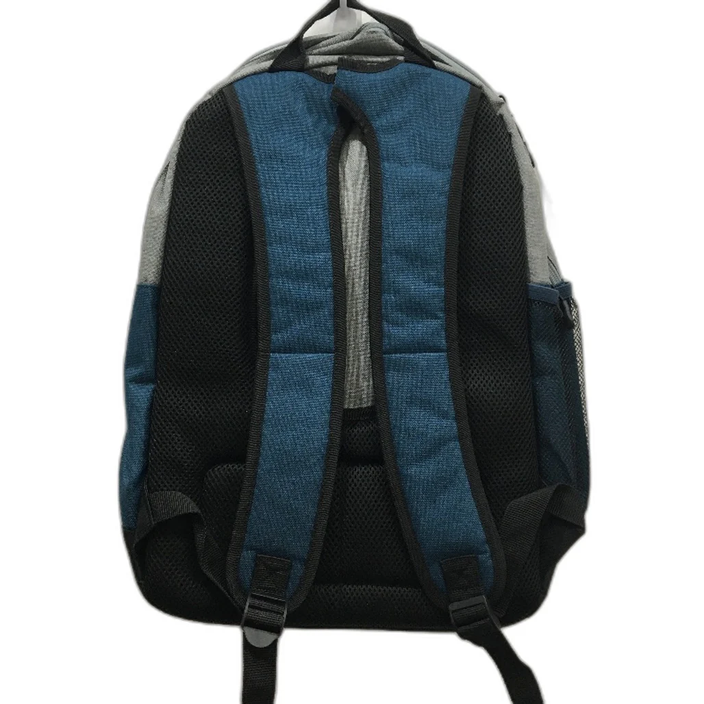 Three Tone Blue Black & Grey Everyday Multi Functional Backpack NEW - Image 2