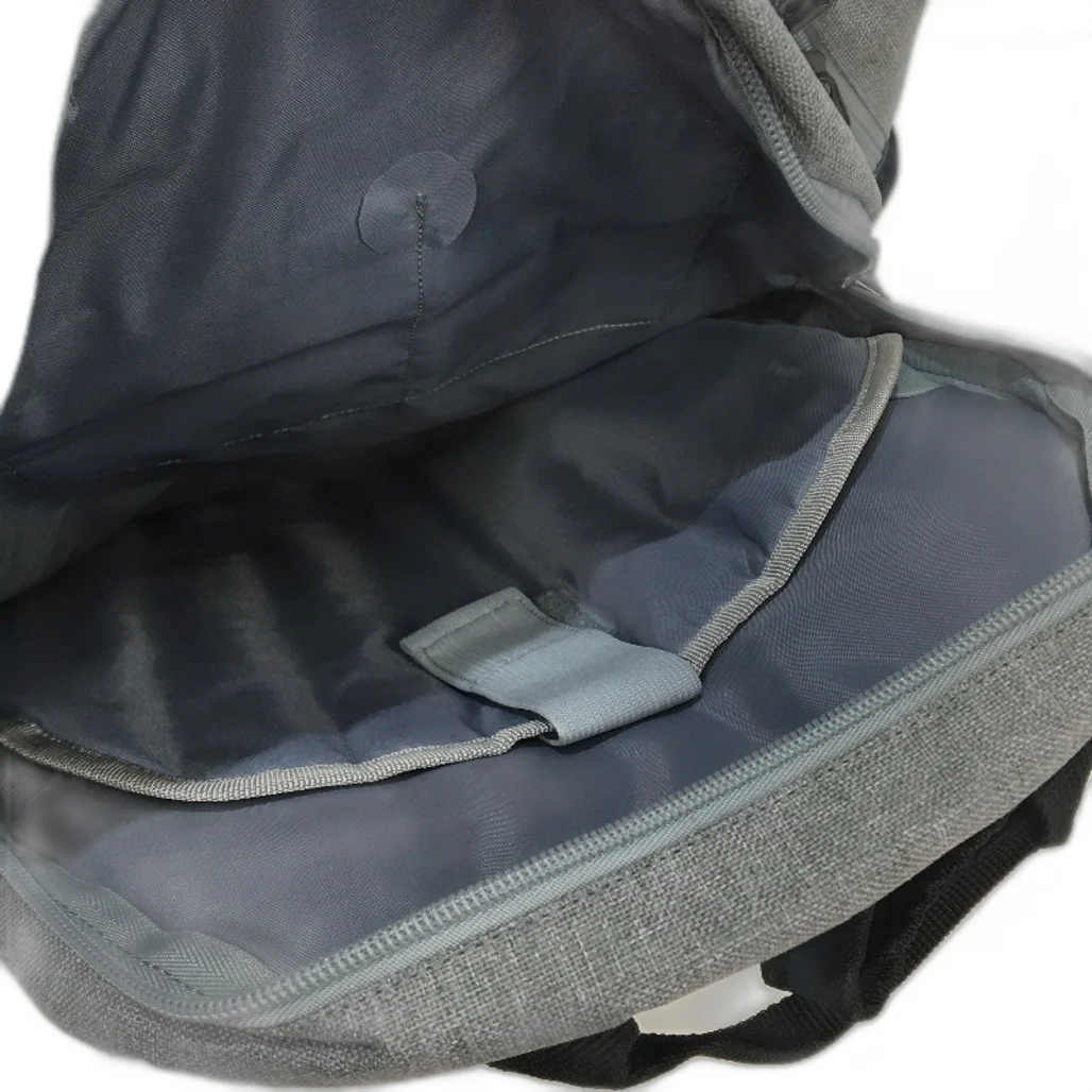 Three Tone Blue Black & Grey Everyday Multi Functional Backpack NEW - Image 4