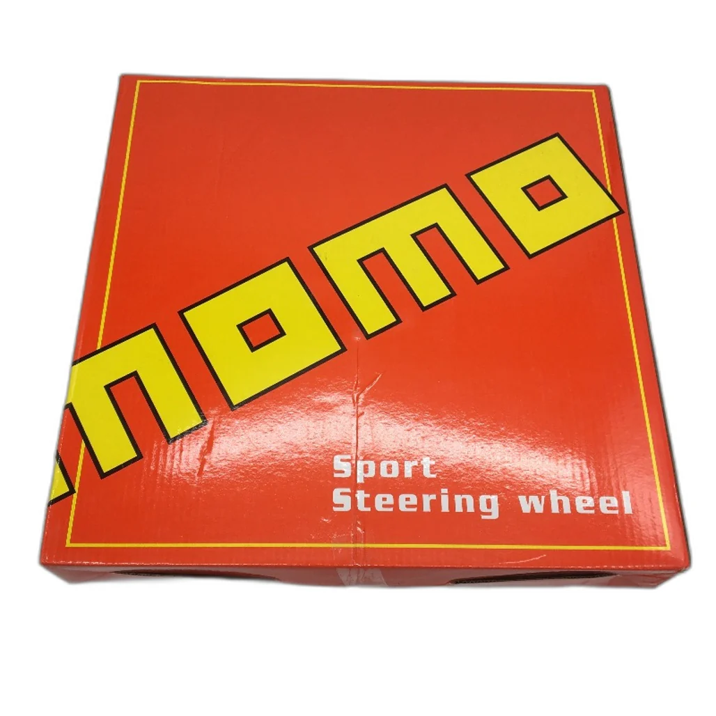 Momo Universal Racing Car Sport Steering Wheel 35CM Deep Dish Black NEW - Image 7