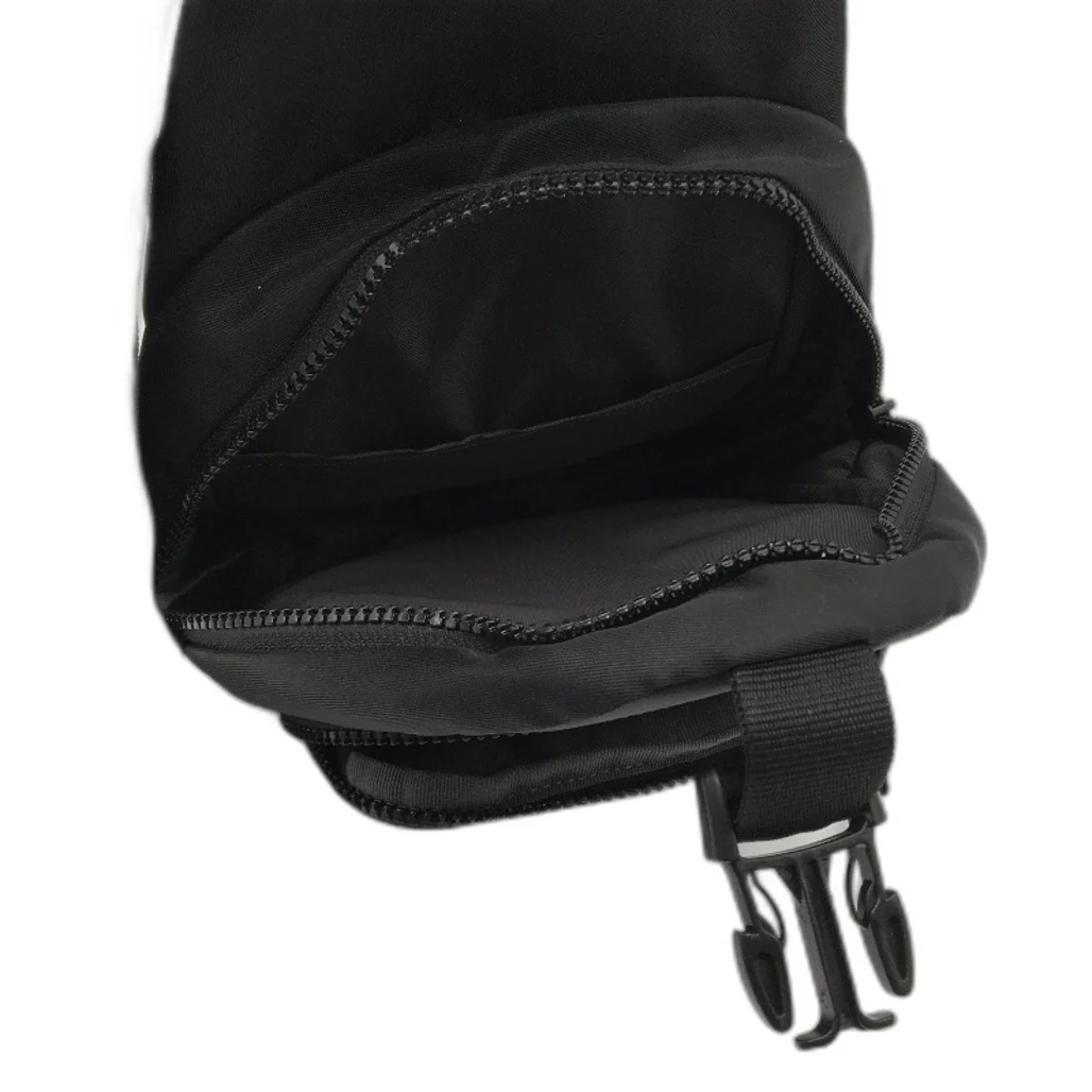 RFID Sling Bag Crossbody Backpack Multiple Pockets Adjustable Strap Black NEW - Image 4