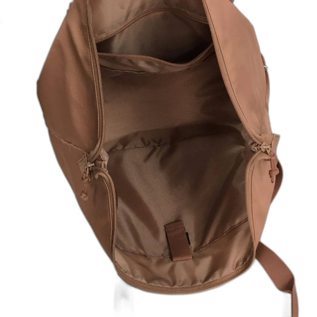 Large Capacity Lightweight Baby Diaper Tote Mummy Bag With Straps Brown NEW - Image 4