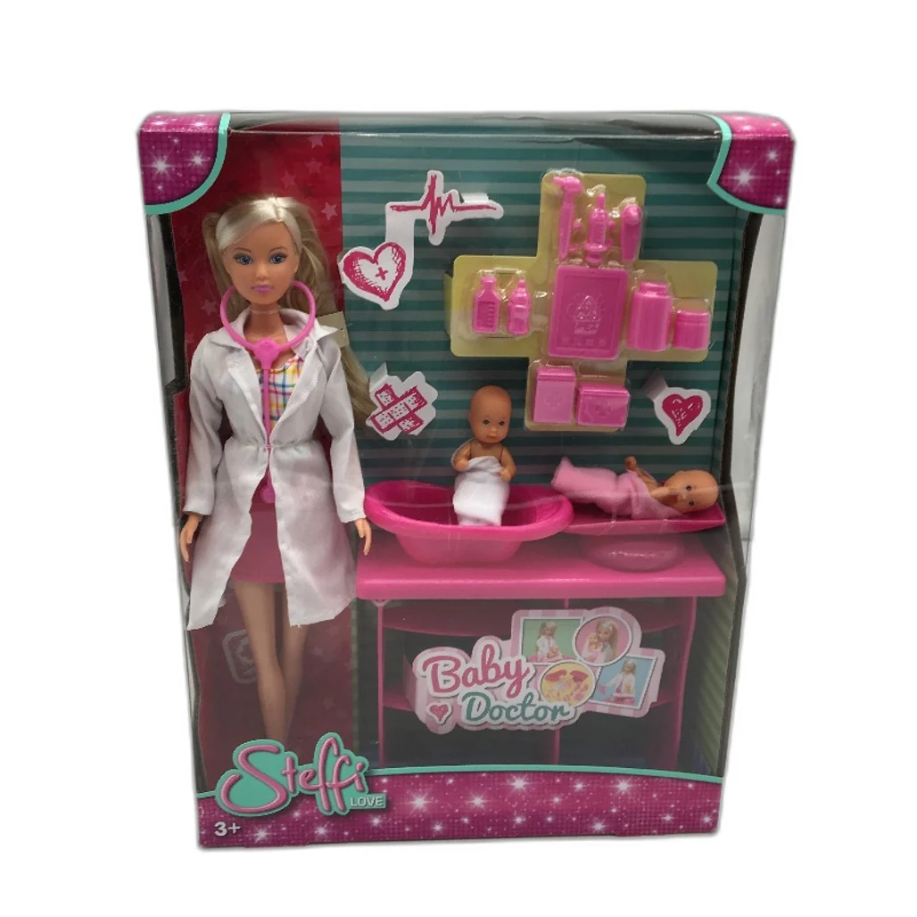 Steffi Love Baby Doctor Clinic Dolls & Accessories Playset Role Play Age 3+ NEW - Image 4