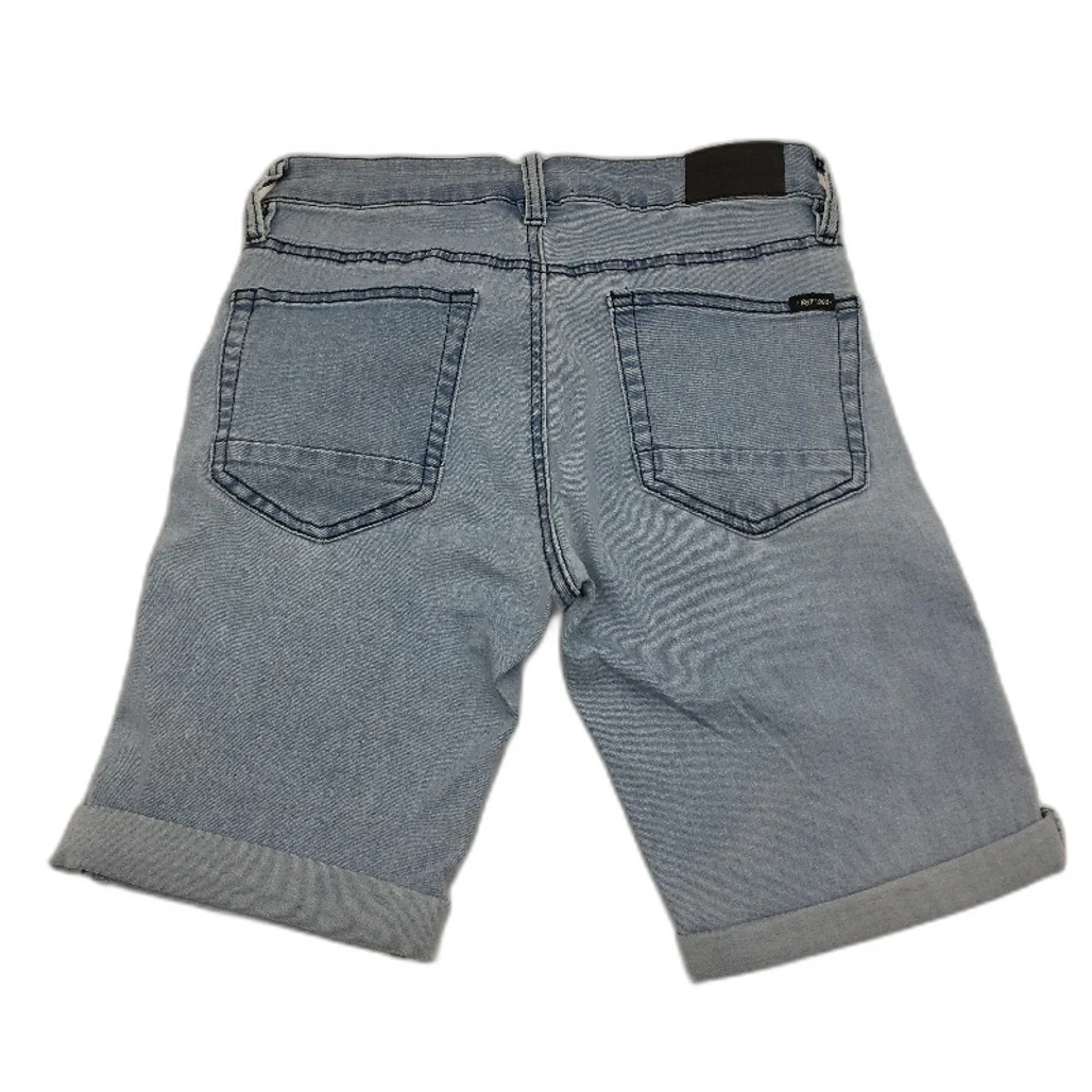 Jay Jays Mid Blue Slim Fit Stretch Casual Denim Shorts Mens Size 28 NEW - Image 2