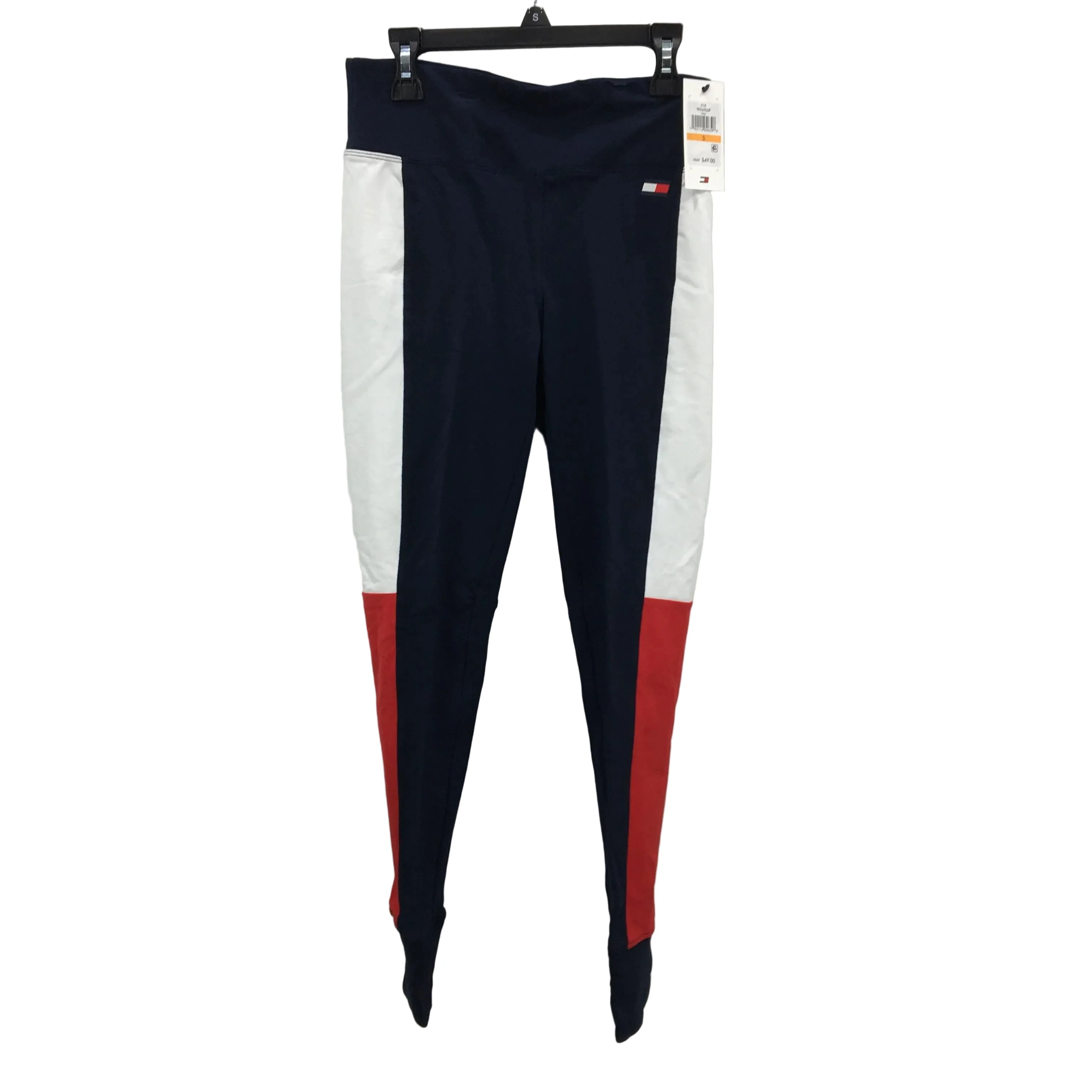 Tommy Hilfiger High Rise Navy Jersey Performance Leggings Ladies Size Small NEW - Image 2