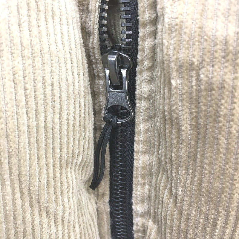 Spencer Project Corduroy Cream Panel Cord Puffer Jacket Mens Size Large NEW - Image 4