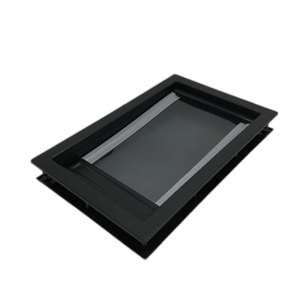 5cm Thick Screw In PVC ABS Flap Big Dog Door in Black Size Med 24x37x19cm NEW - Image 3