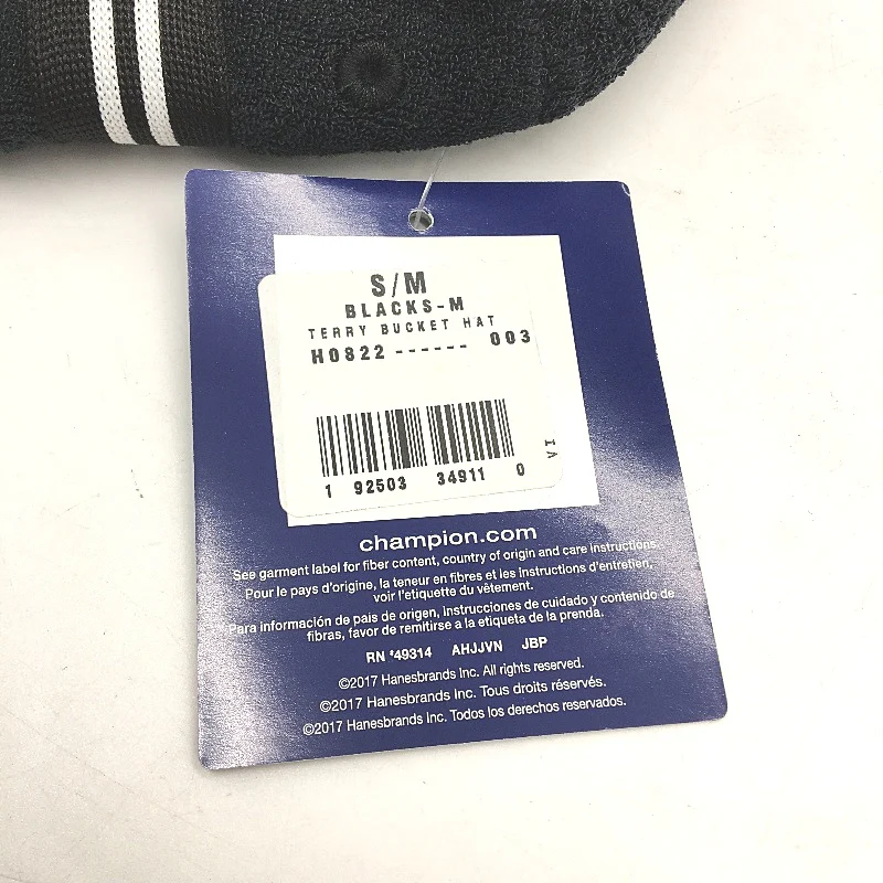 Champion 2 Pack Black Classic Style Terry Bucket Hats Unisex Size SM NEW - Image 5