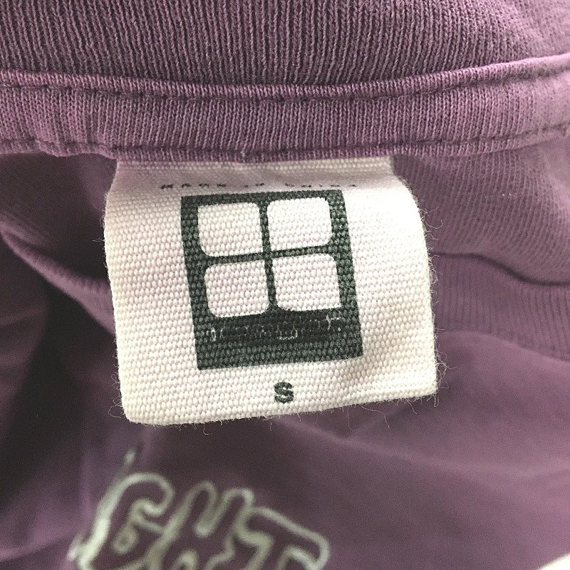 Insight Embroidered Logo 100% Cotton Purple Designed To Fade T-Shirt Size S NEW - Image 4