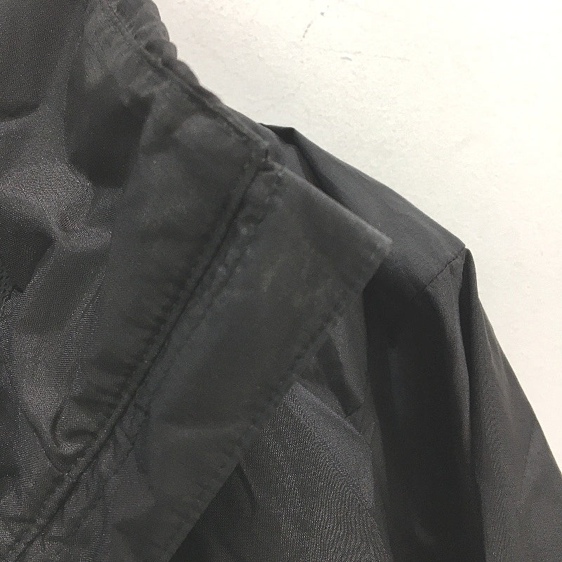 Puma Black Classic Wind Breaker Hidden Hood In Coallr Jacket Mens Size Small - Image 5