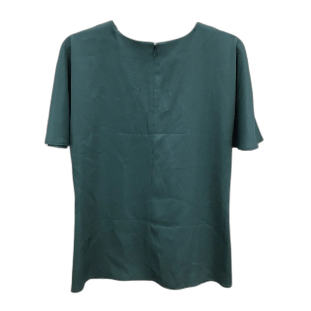 Basque Pine Green Open Sleeve Soft Silky Feel Top Ladies Size 10 NEW - Image 2