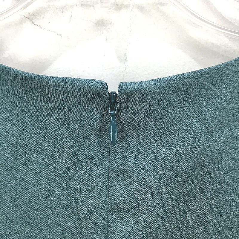 Basque Pine Green Open Sleeve Soft Silky Feel Top Ladies Size 10 NEW - Image 3