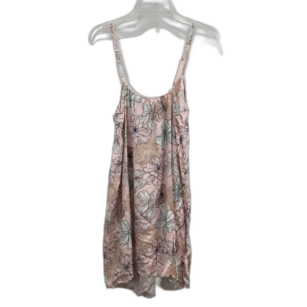 Soho Light Pink Large Flower Print Soft Sleep Night Gown Ladies Sz S NEW - Image 2