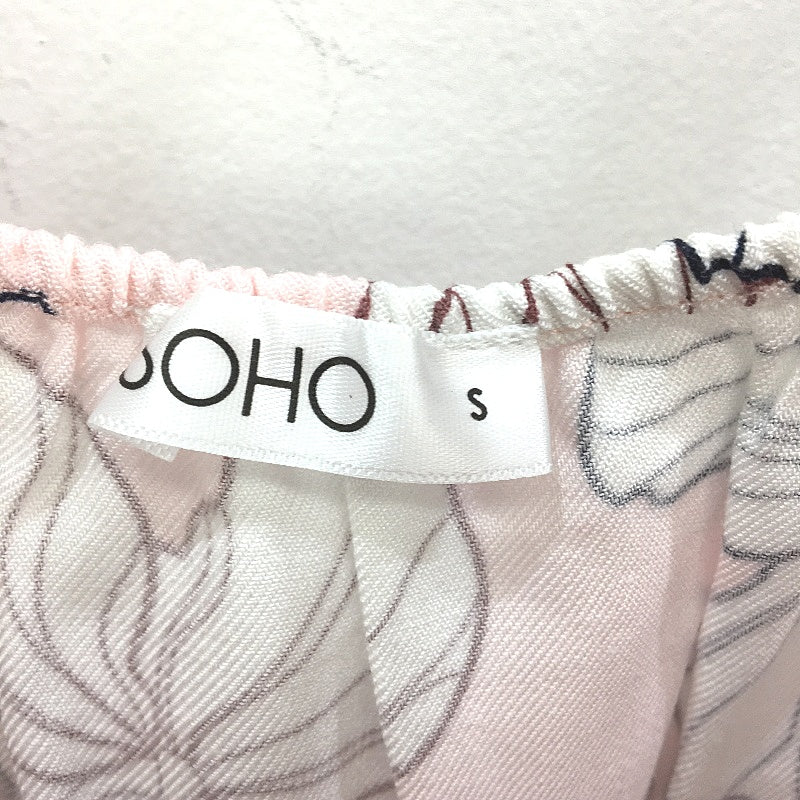 Soho Light Pink Large Flower Print Soft Sleep Night Gown Ladies Sz S NEW - Image 3
