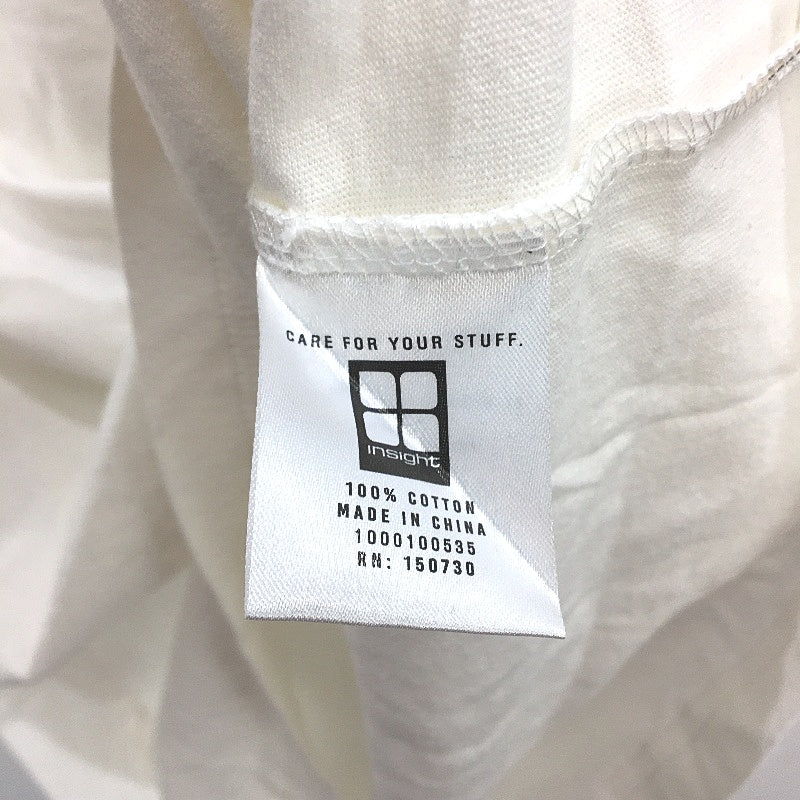 Insight Cosmic Visions White 100% Cotton Classic T-Shirt Mens Size L NEW - Image 5