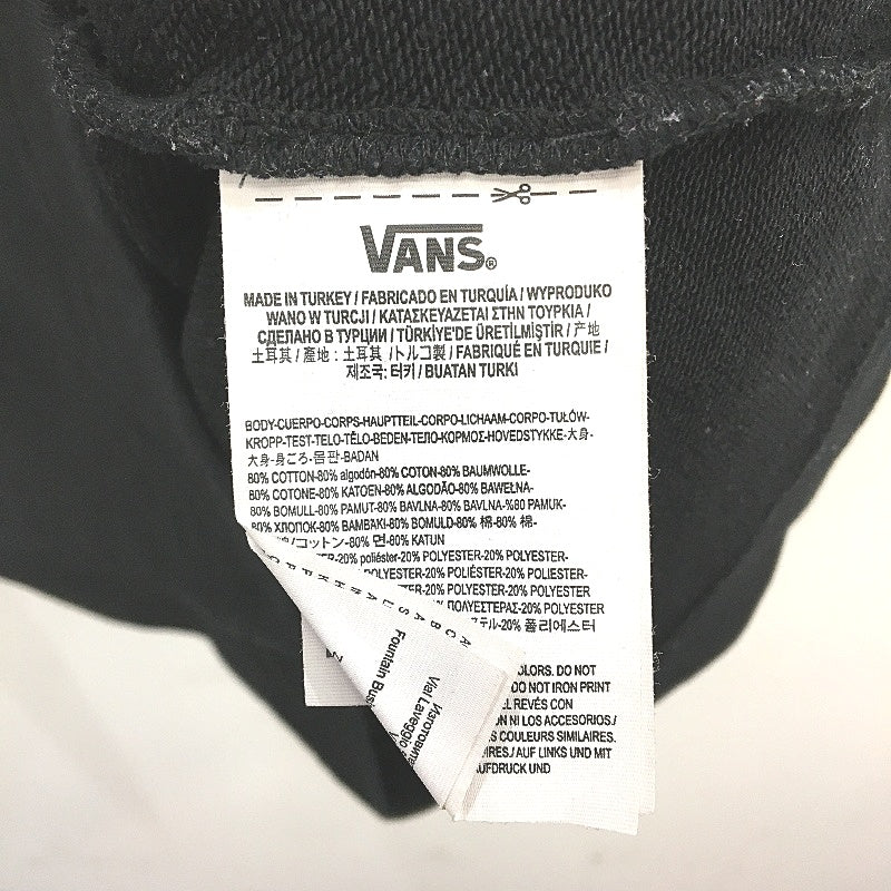 Vans Black White Check Shoulder Extra Long Jumper Mens Size M NEW - Image 4