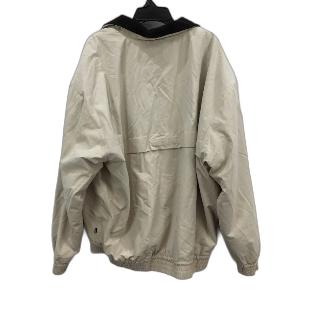 Spencer Project Sand Beige Fleece Lined Zip Up Jacket Mens Size Medium NEW - Image 2