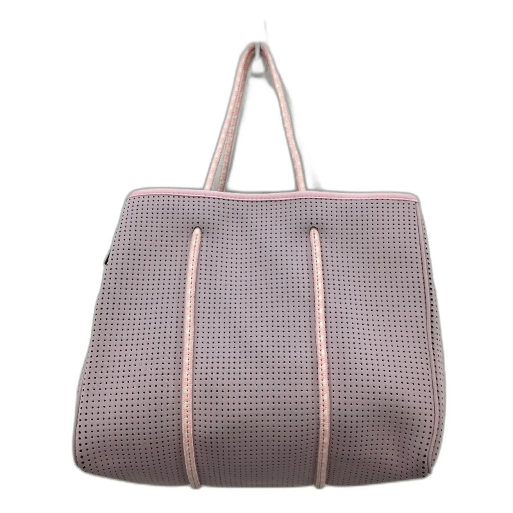 Parfait Ce Cabas Neoprene Pink Beach Tote Bag & Matching Make Up Purse NEW - Image 2