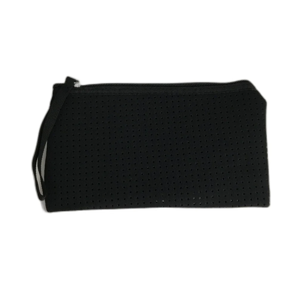 Parfait Ce Cabas Neoprene Black Beach Tote Bag & Matching Make Up Purse NEW - Image 3