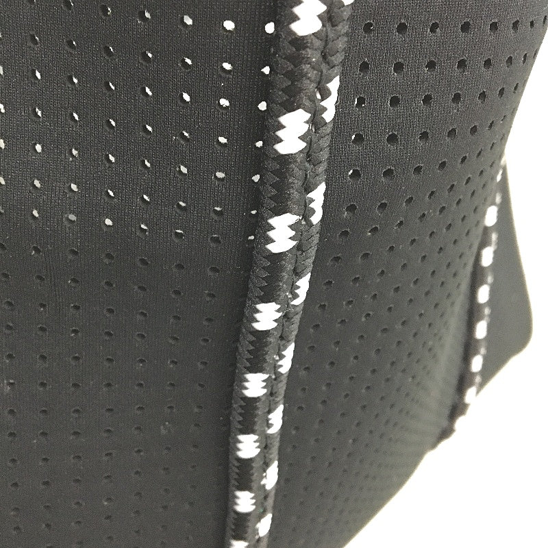 Parfait Ce Cabas Neoprene Black Beach Tote Bag & Matching Make Up Purse NEW - Image 6