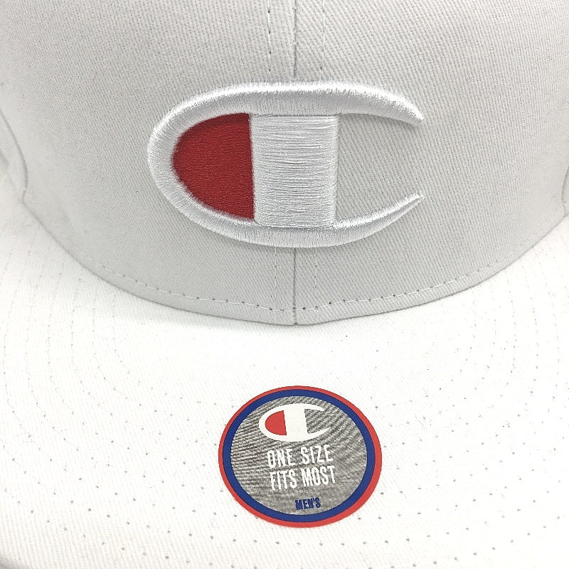 Champion 3 Pack White Embroidered Logo Snapback Baseball Caps Unisex OSFM NEW - Image 3
