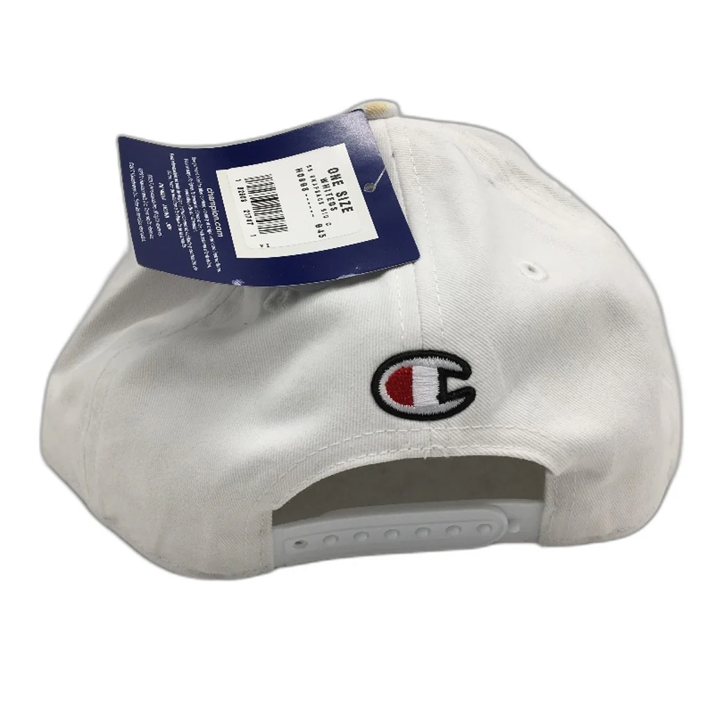 Champion 3 Pack White Embroidered Logo Snapback Baseball Caps Unisex OSFM NEW - Image 5