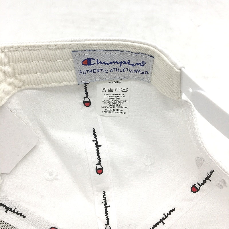 Champion 3 Pack White Embroidered Logo Snapback Baseball Caps Unisex OSFM NEW - Image 7
