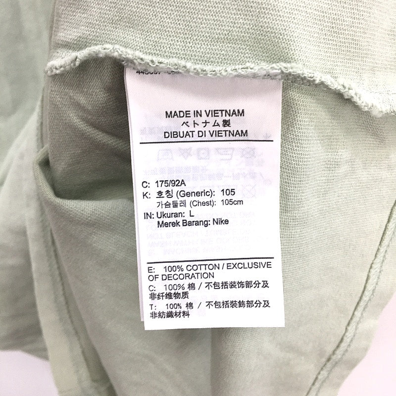 Nike Loose Fit Classic Style Mint Green Crew Neck T-Shirt Mens Size Large - Image 4