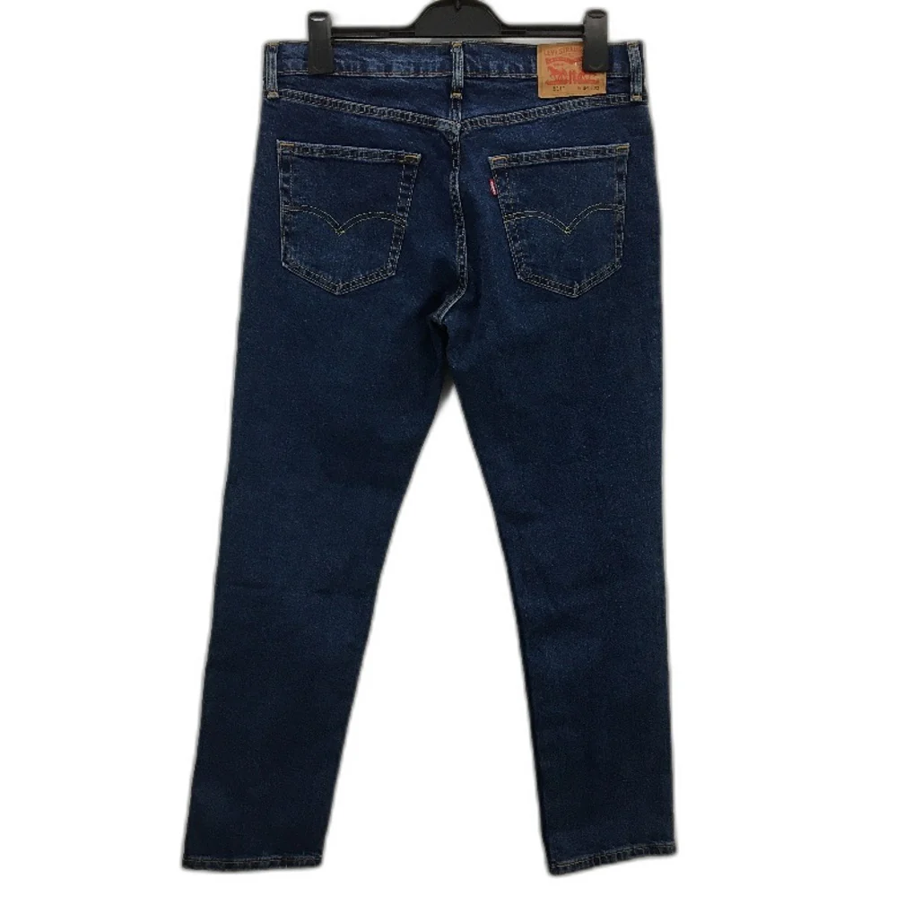 Levi Strauss 511Classic Zip Fly Blue Denim Jeans Ladies Size W34 L32 NEW - Image 2