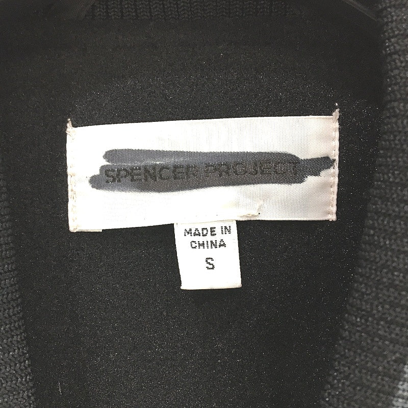 Spencer Project Solid Black Varsity University Style Jacket Size Small NEW - Image 4