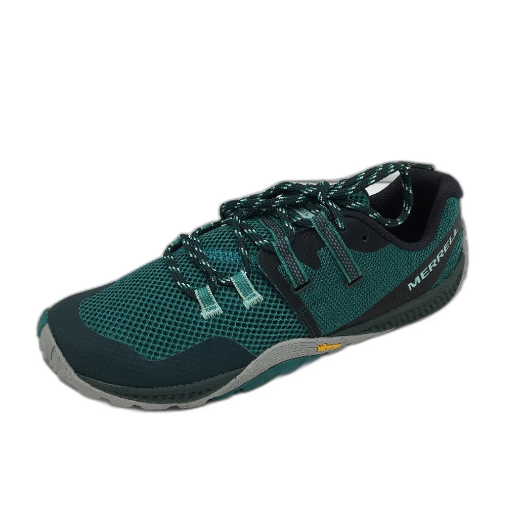 Merrell Trail Glove 6 Teal Marine Mesh Running Shoe Ladies US 7.5 EU 38 NEW