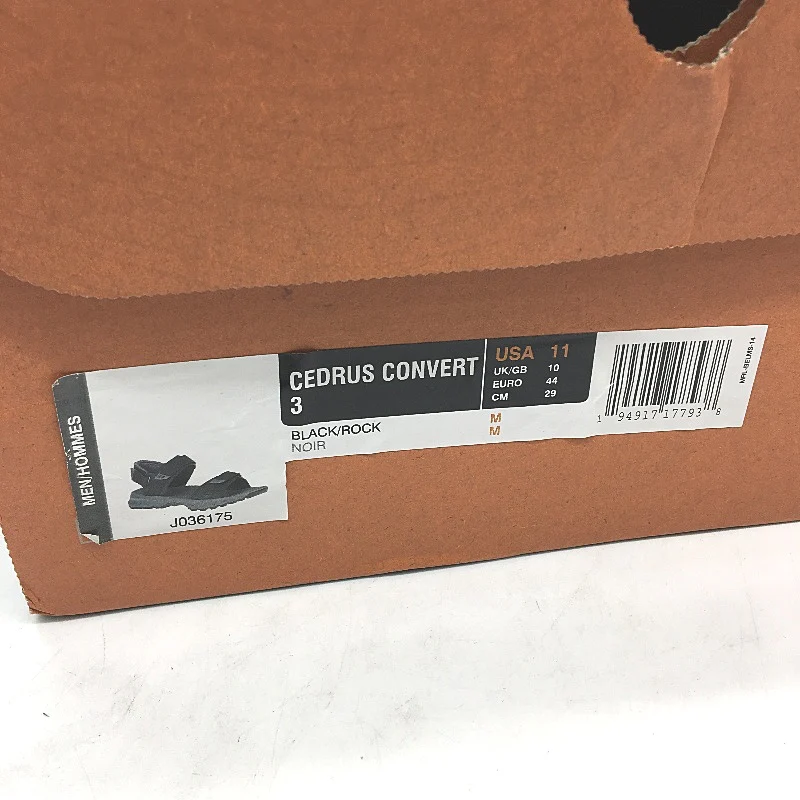 Merrell Cedrus Convert 3 Black Rock Adjustable Summer Sandal Mens US 11 EU44 NEW - Image 7
