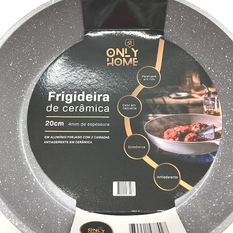 Only Home Non Stick Ceramic 20cm Bakelite Handle Frying Omelet Skillet Pan NEW - Image 8